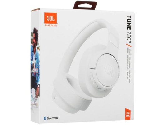 Наушники полноразмерные JBL T720BT БЕЛЫЙ